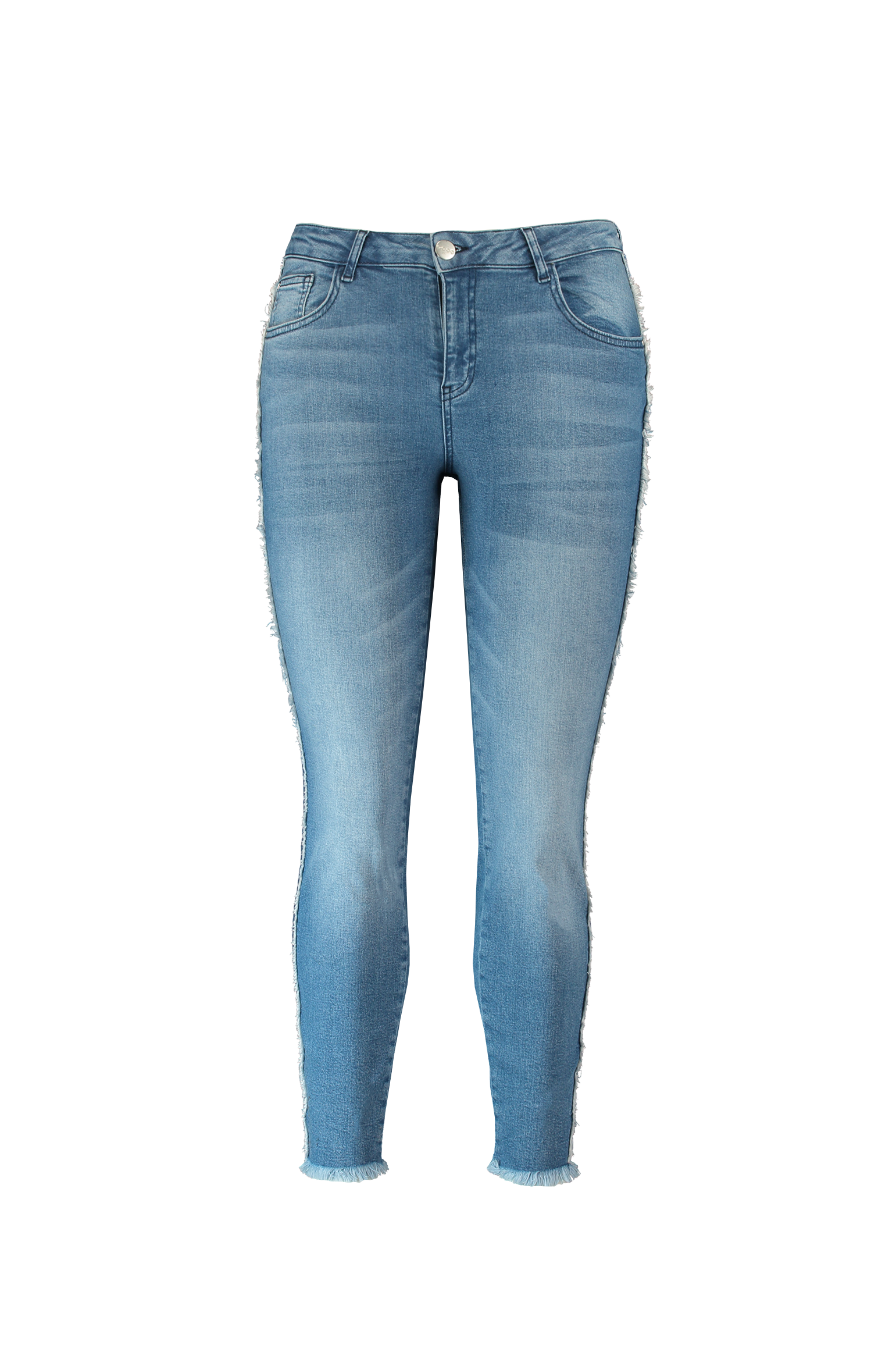 gracht Zuidoost weefgetouw Dames Jeans met rafels | MS Mode